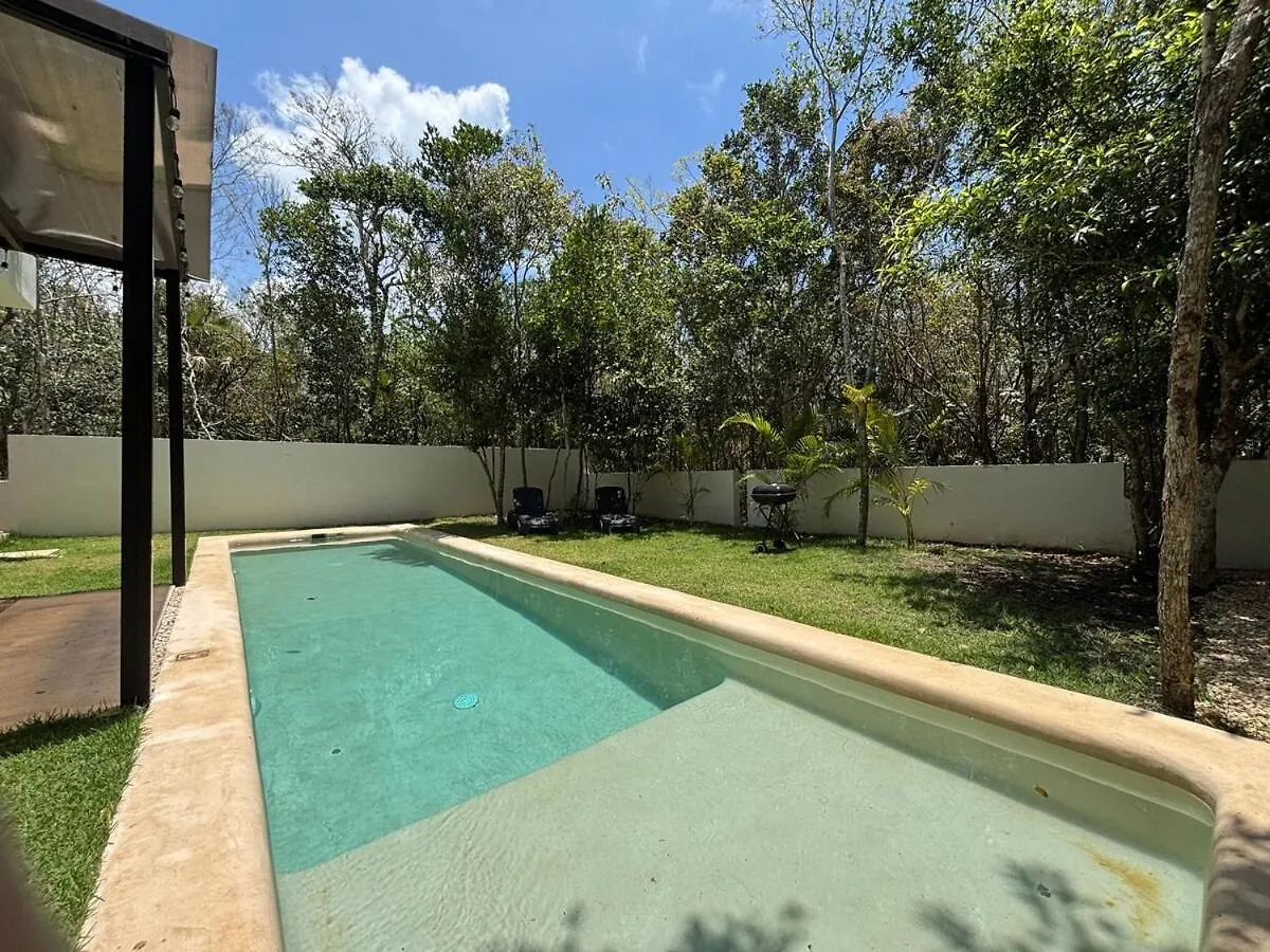 Beautiful Villa 3Br Private Pool And Jacuzzi Tulum Mexiko